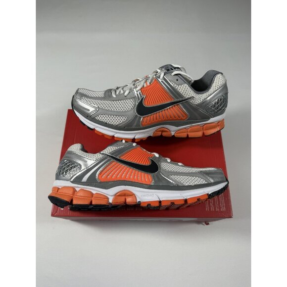 New Nike Zoom Vomero 5 MS Shoes Mens Size 10 Platinum Tint Orange FJ4151-002 - Picture 4 of 11